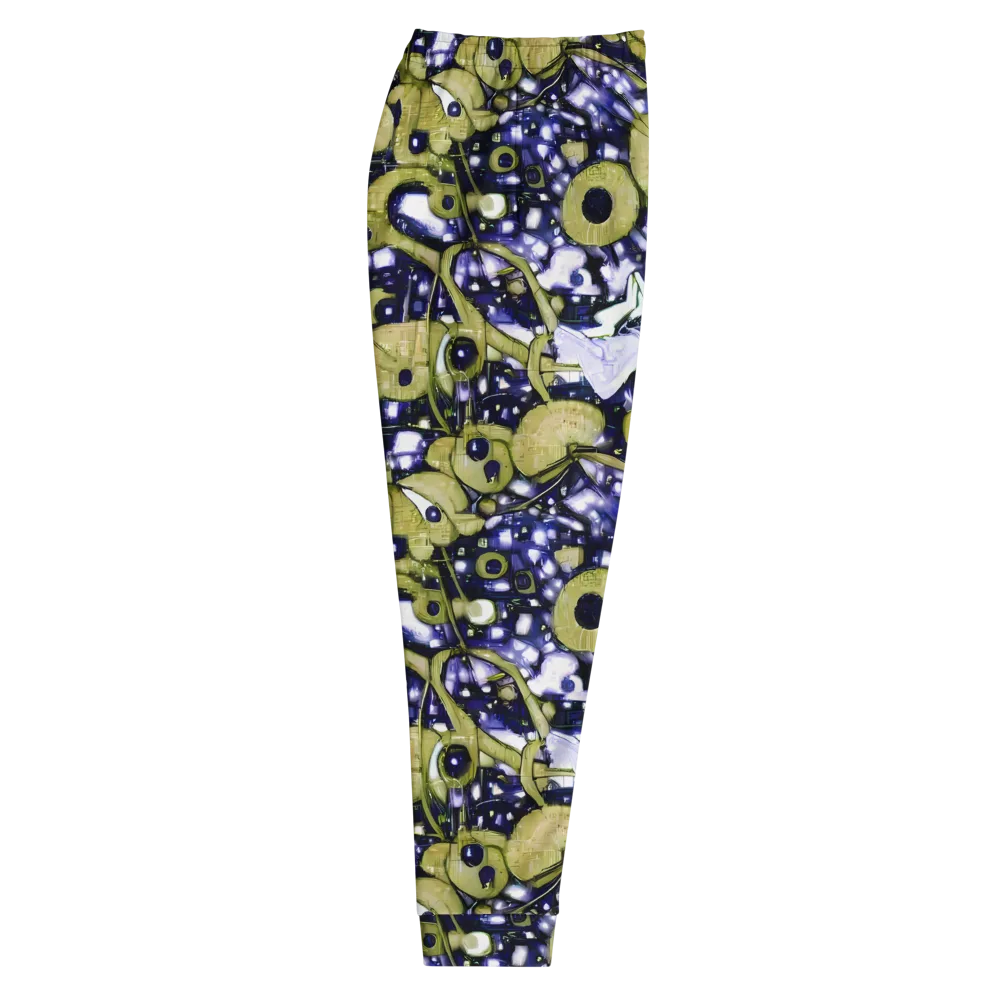 Olive Afterglow on Men's Joggers — Right