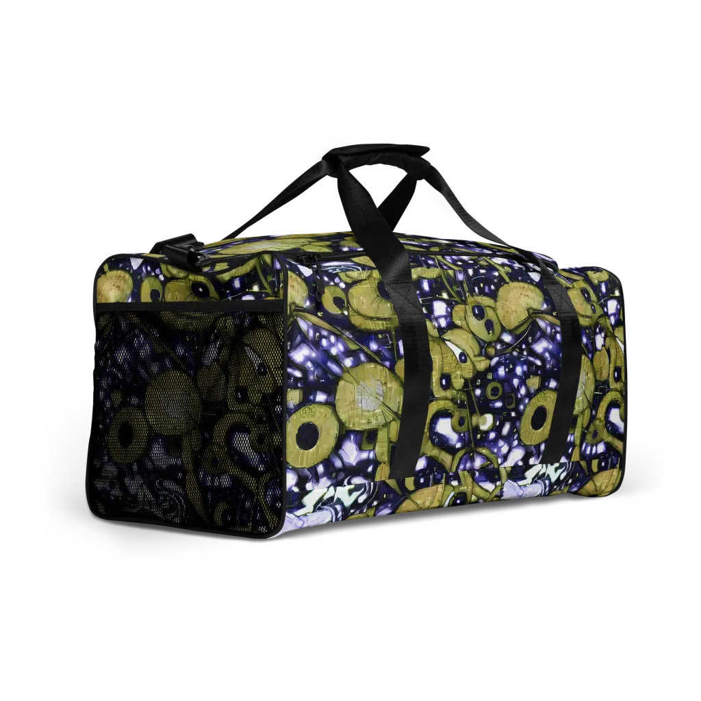 Olive Afterglow on Duffle Bag — Right Front