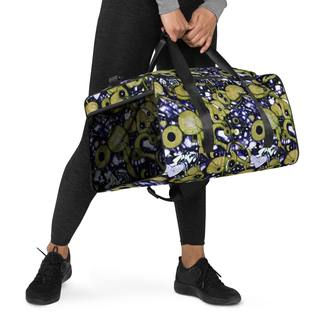 Olive Afterglow on Duffle Bag — Right Front