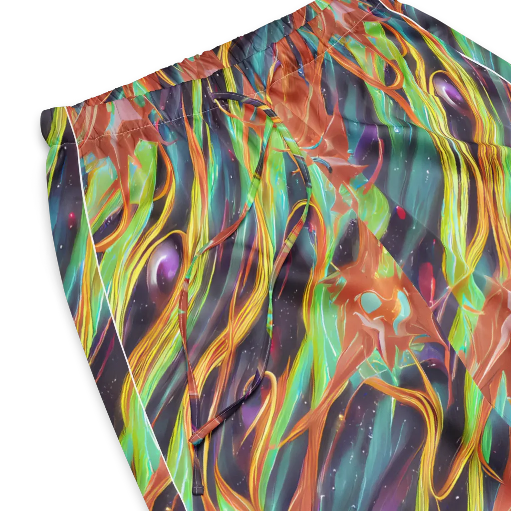 Neon Tidal Bloom on Women's Pajama Pants — Product details