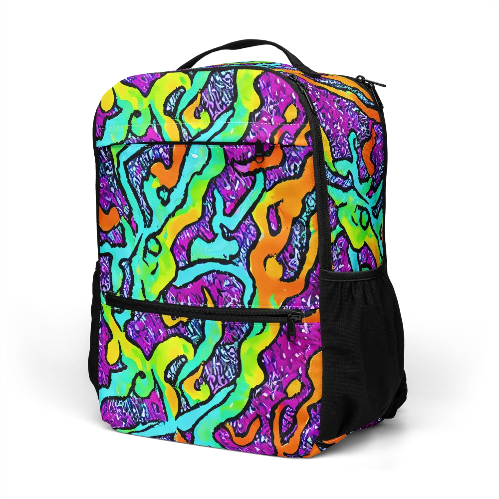 Acid Rhapsody on Utility Backpack — Left Front