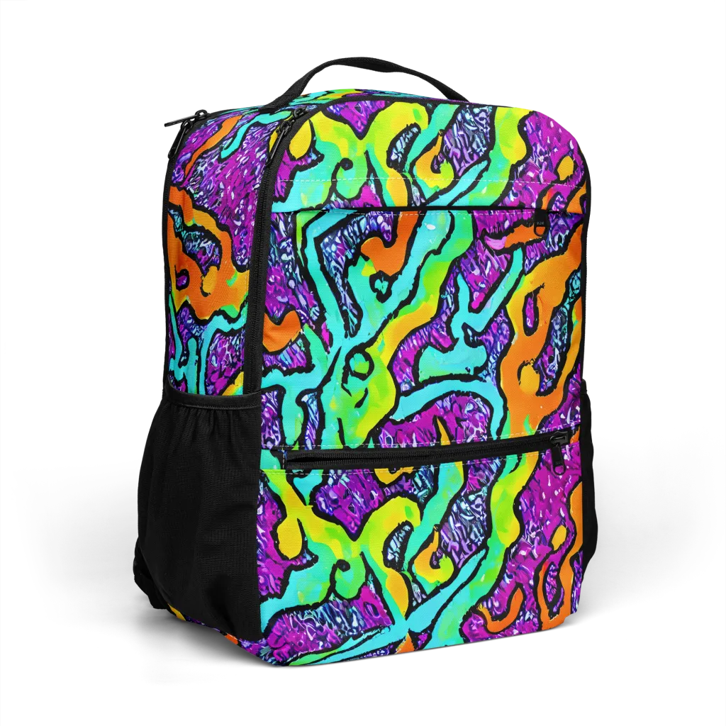 Acid Rhapsody on Utility Backpack — Right Front