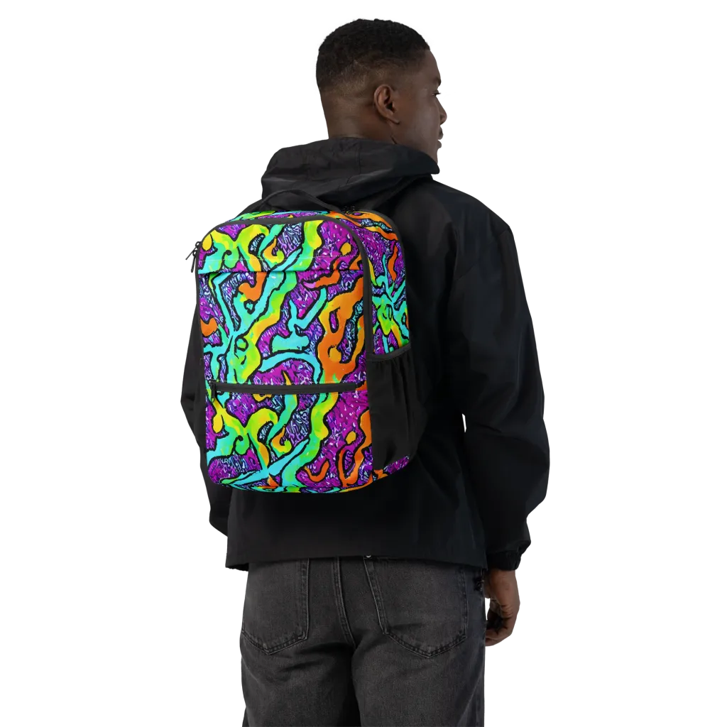 Acid Rhapsody on Utility Backpack — Back