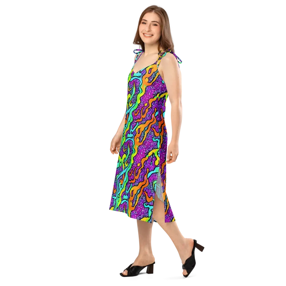 Acid Rhapsody on Slip Dress — Left Front