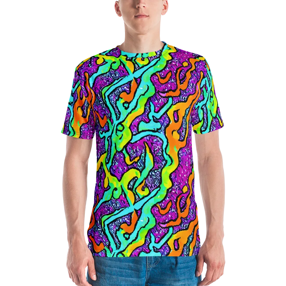 Acid Rhapsody on Men's Crew Neck T-Shirt — Front