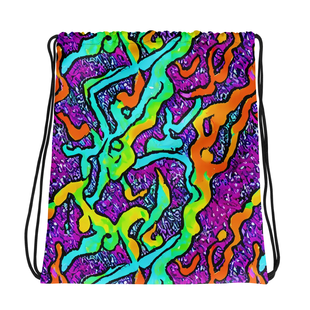 Acid Rhapsody on Drawstring Bag — Photo