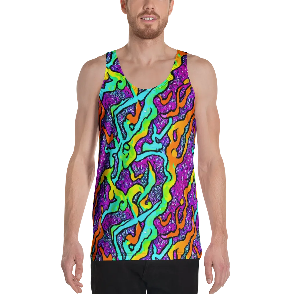 Acid Rhapsody on Men's Tank Top — Front