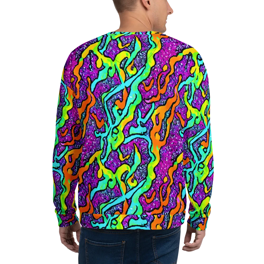 Acid Rhapsody on Sweatshirt — Back