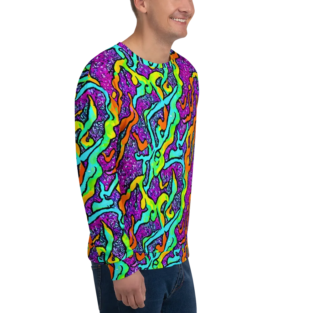 Acid Rhapsody on Sweatshirt — Right Front