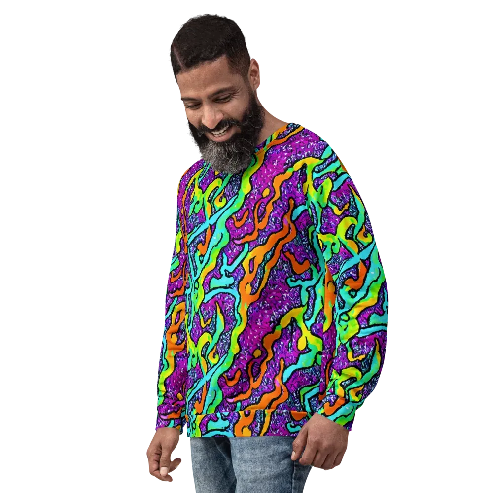 Acid Rhapsody on Sweatshirt — Left Front