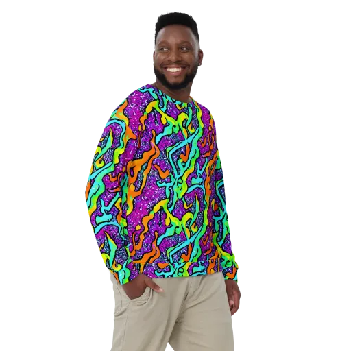 Acid Rhapsody on a Sweatshirt