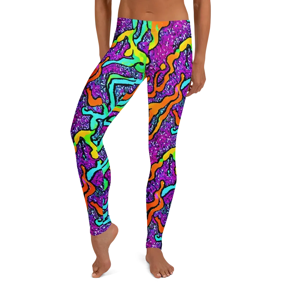 Acid Rhapsody on Leggings — Front