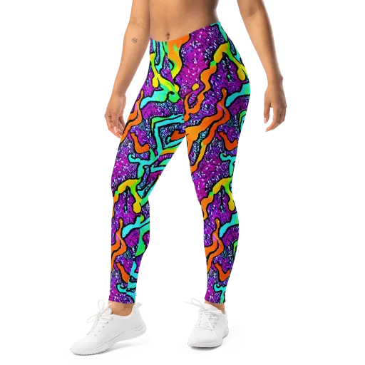 Acid Rhapsody on a Leggings