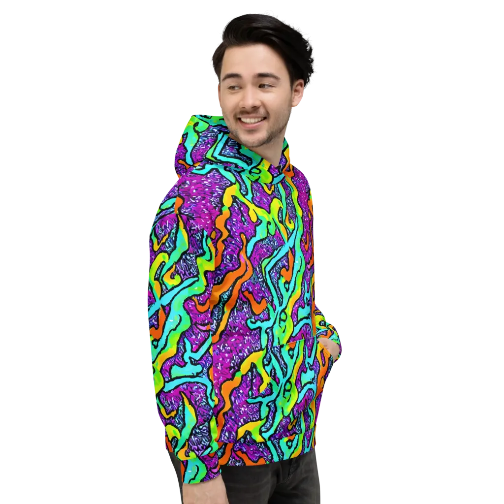 Acid Rhapsody on Hoodie — Right
