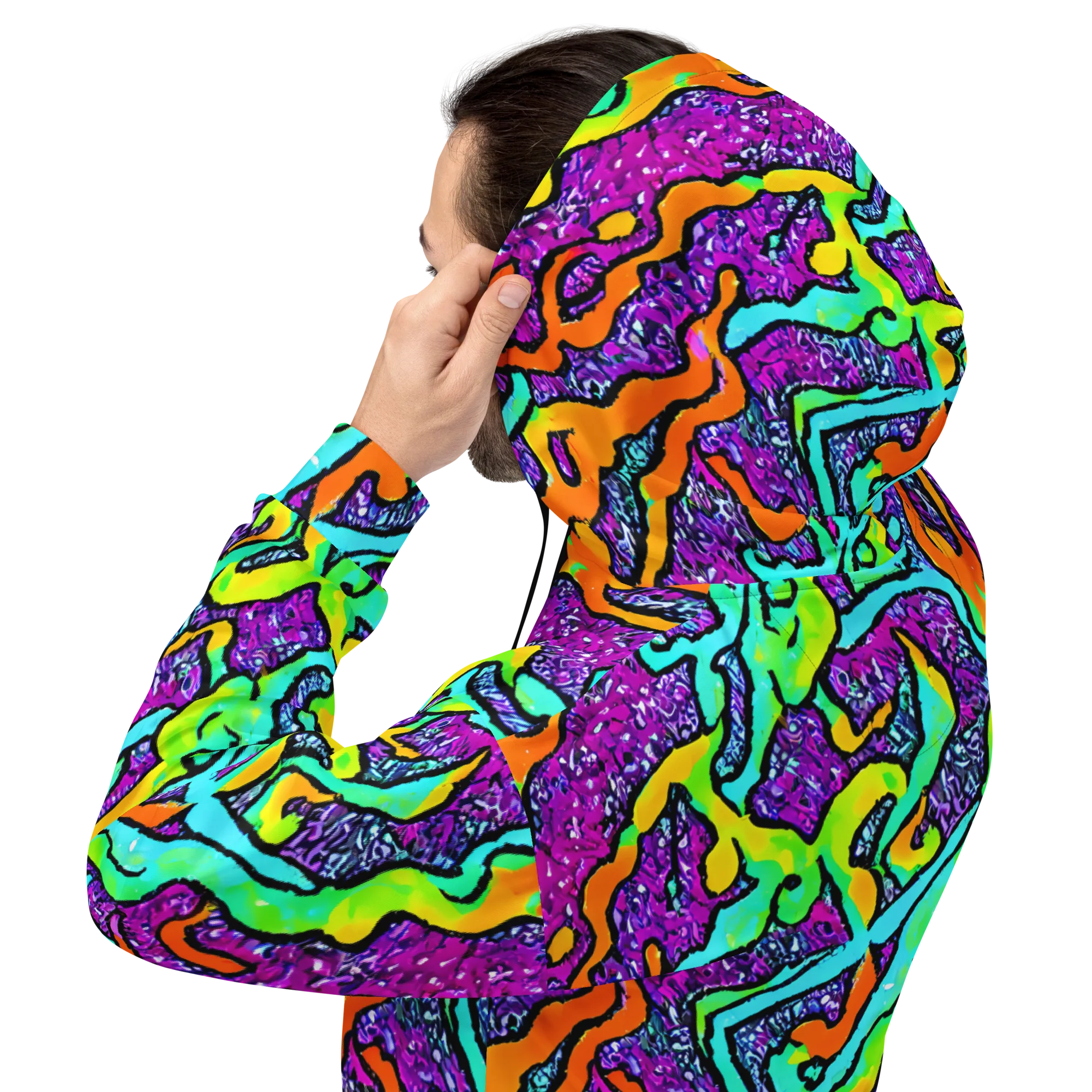 Acid Rhapsody on Hoodie — Back