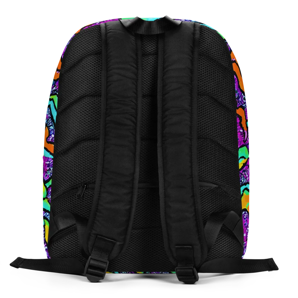 Acid Rhapsody on Minimalist Backpack — Back