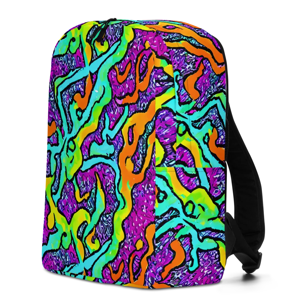 Acid Rhapsody on Minimalist Backpack — Left