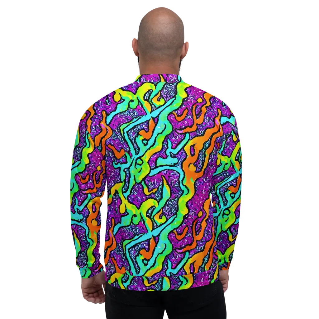 Acid Rhapsody on Bomber Jacket — Back