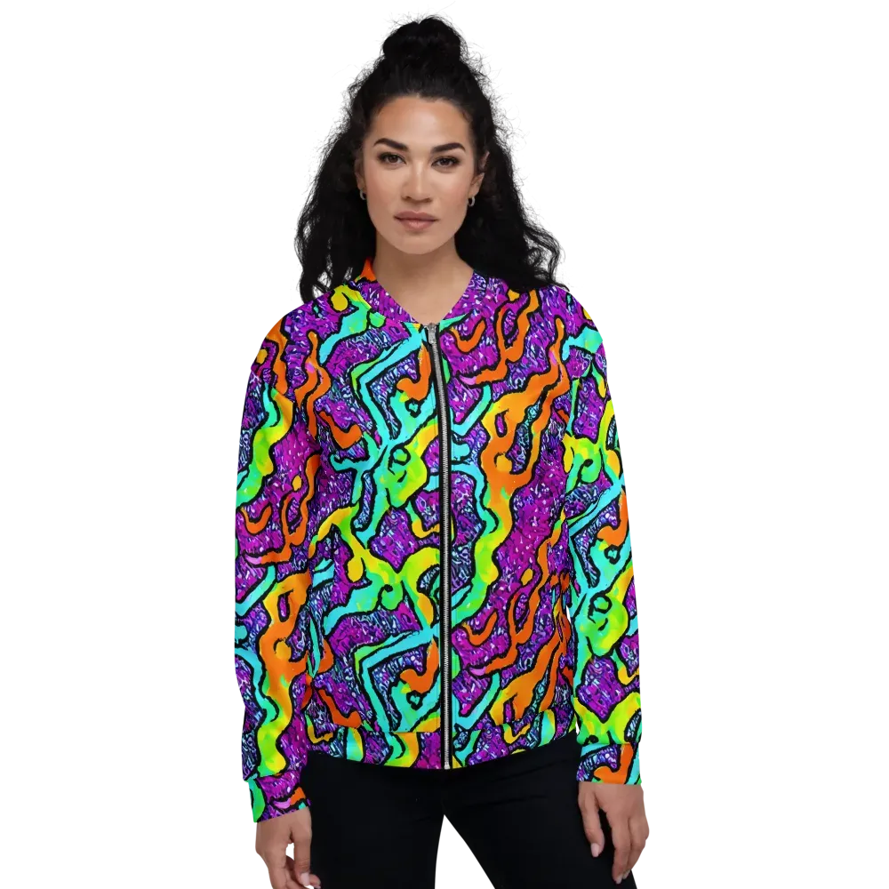 Acid Rhapsody on Bomber Jacket — Front