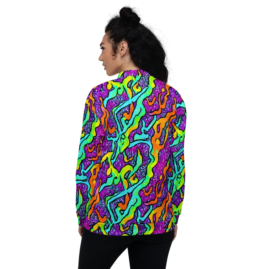 Acid Rhapsody on Bomber Jacket — Back