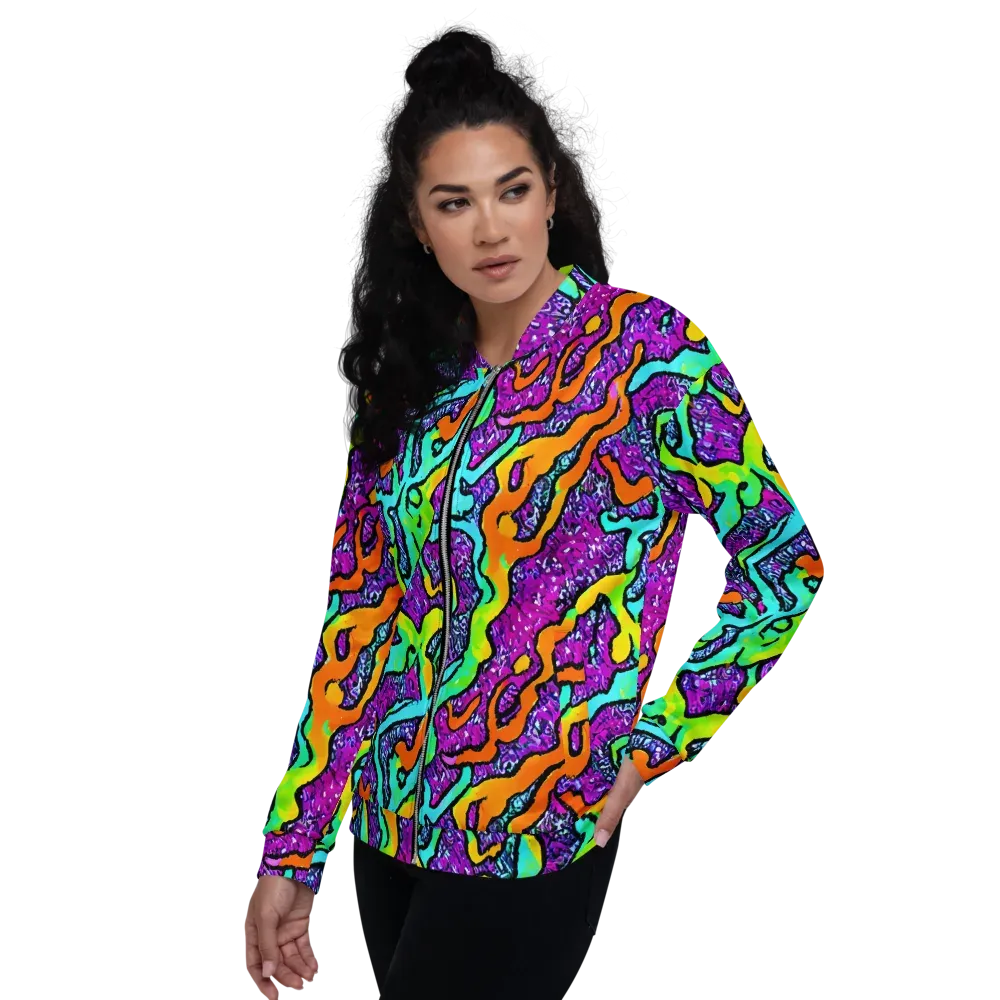 Acid Rhapsody on Bomber Jacket — Left
