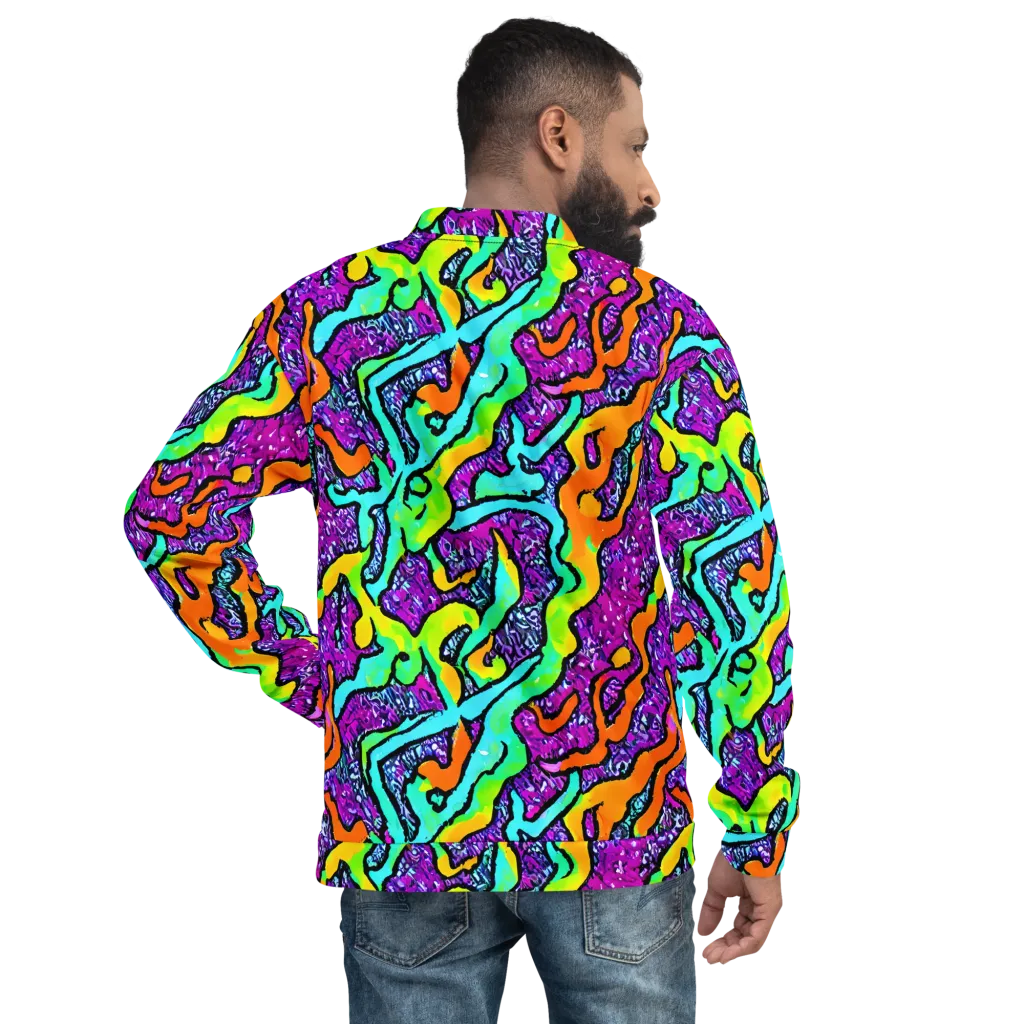 Acid Rhapsody on Bomber Jacket — Back