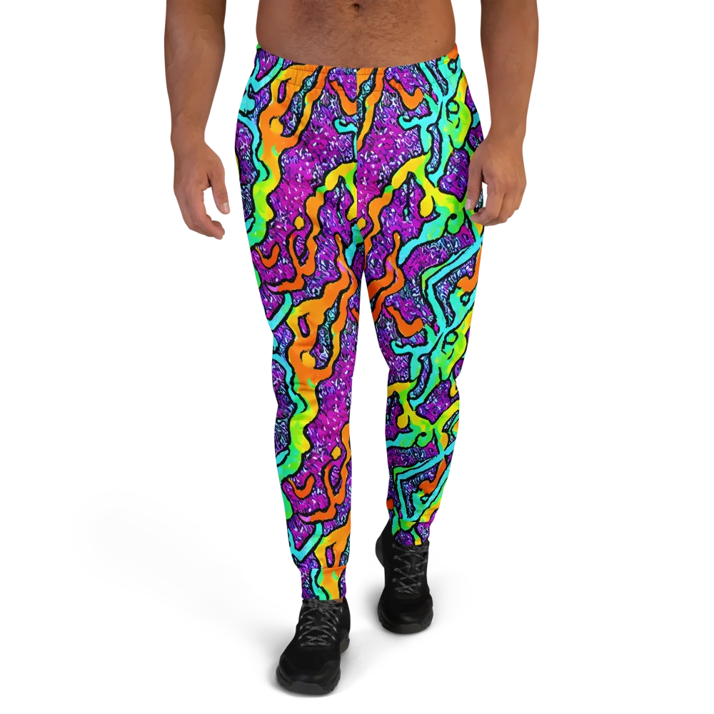 Acid Rhapsody on Men's Joggers — Front