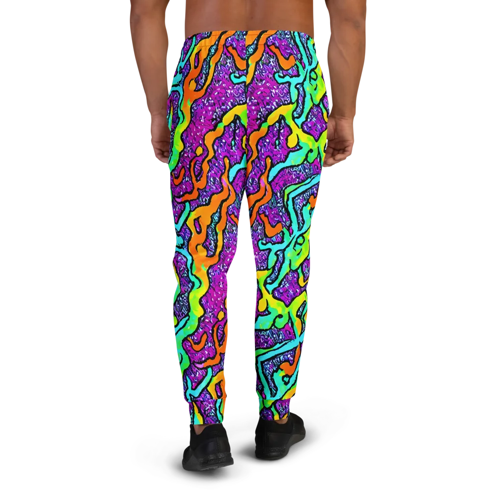Acid Rhapsody on Men's Joggers — Back
