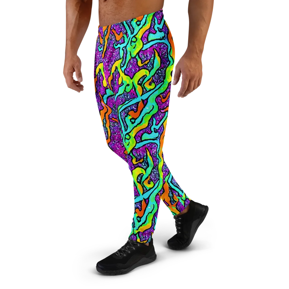 Acid Rhapsody on Men's Joggers — Left