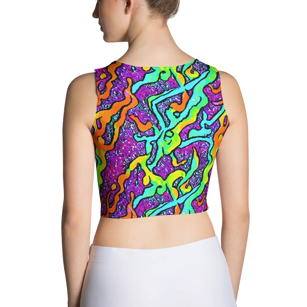 Acid Rhapsody on Crop Top — Back