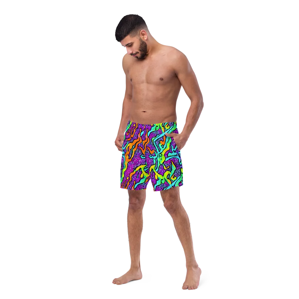 Acid Rhapsody on Swim Trunks — Left Front