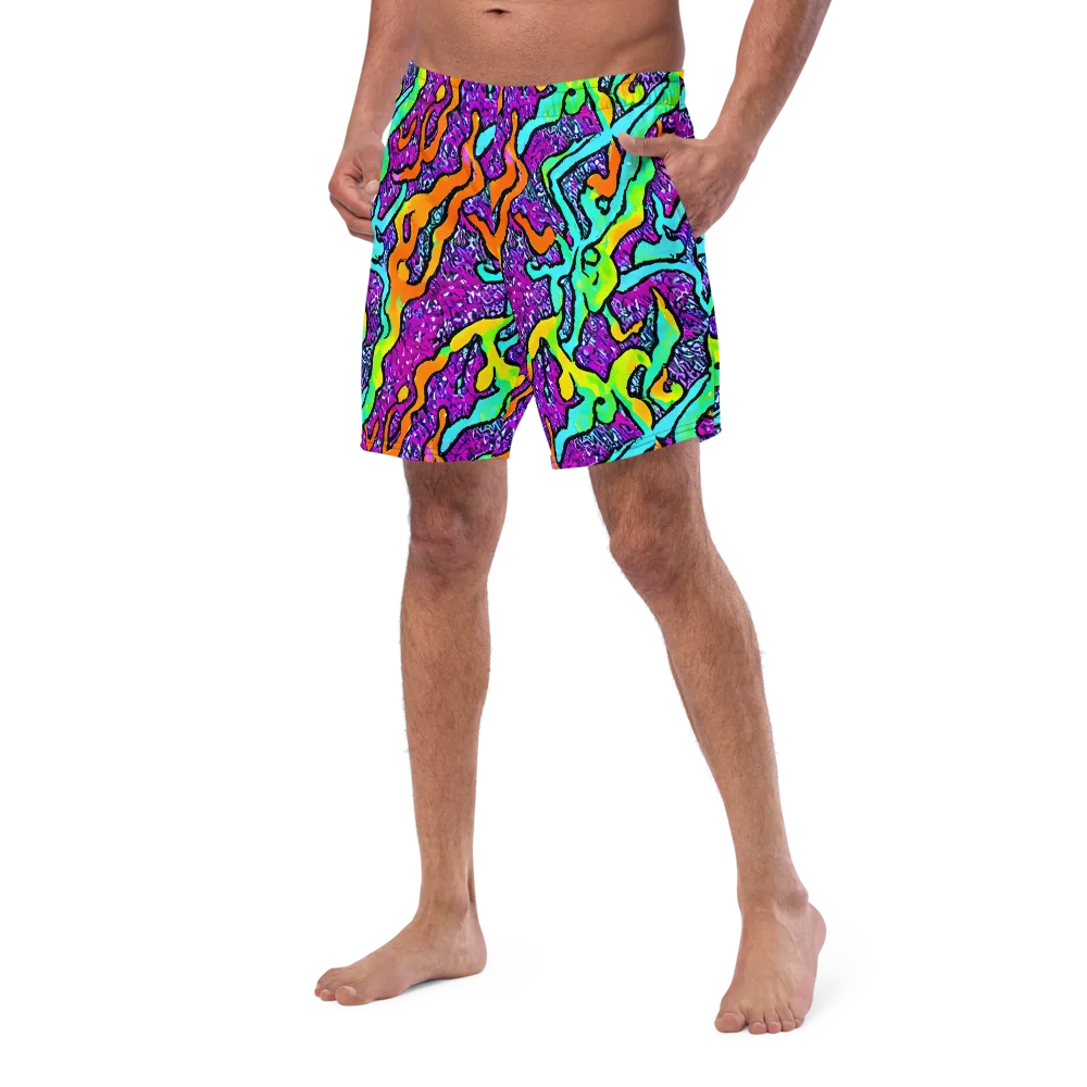 Acid Rhapsody on Swim Trunks — Left Front