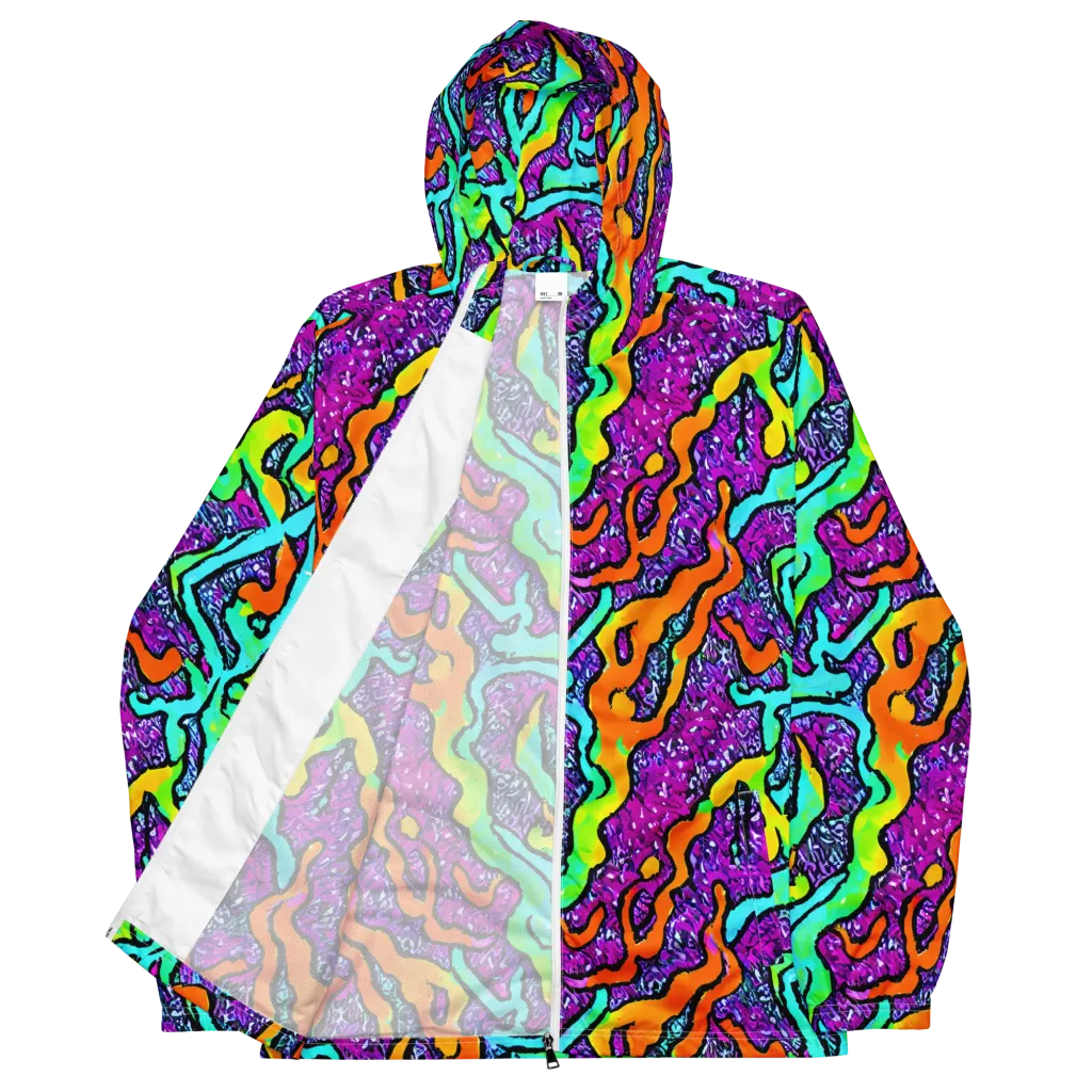 Acid Rhapsody on Men's Windbreaker — Front