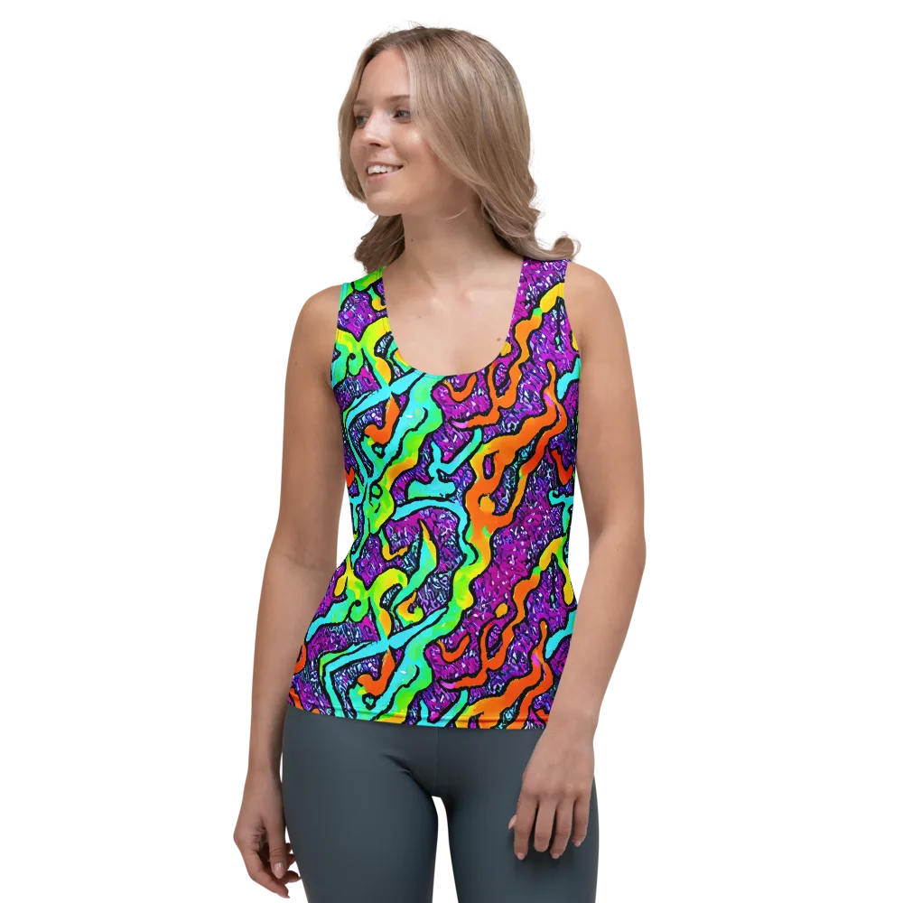 Acid Rhapsody on Women's Tank Top — Front