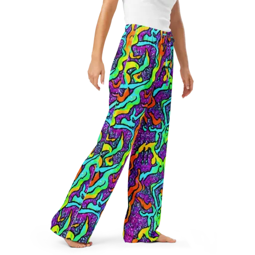 Acid Rhapsody on a Women's Pajama Pants