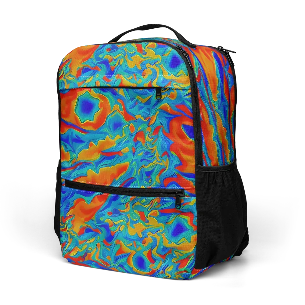 Liquid Voltage on Utility Backpack — Left Front
