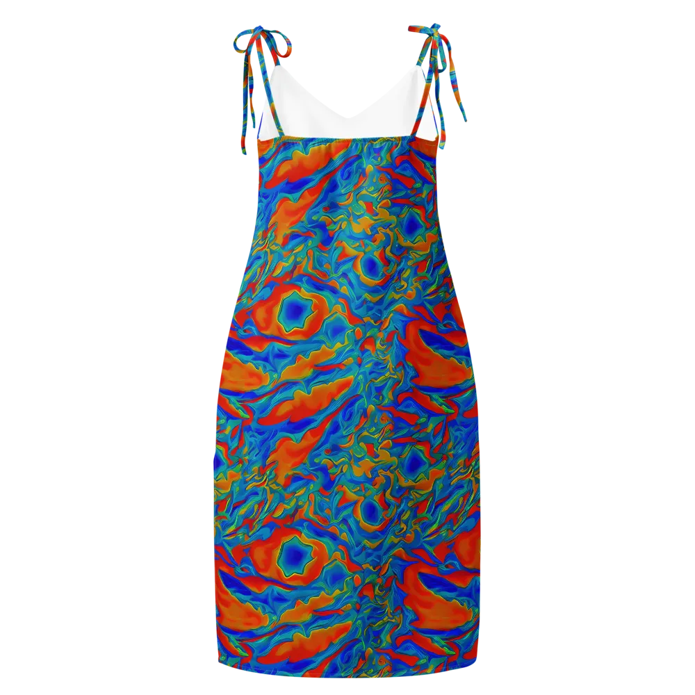 Liquid Voltage on Slip Dress — Back