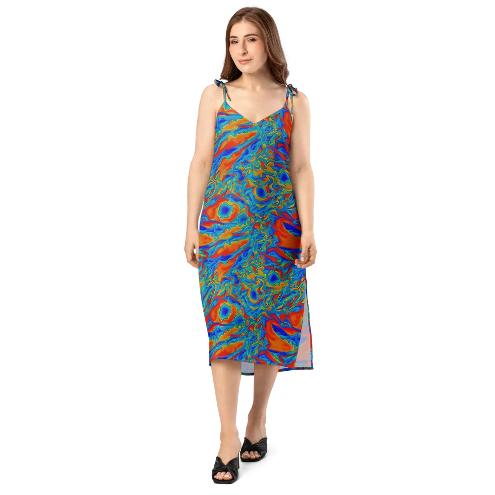 Liquid Voltage on Slip Dress — Front