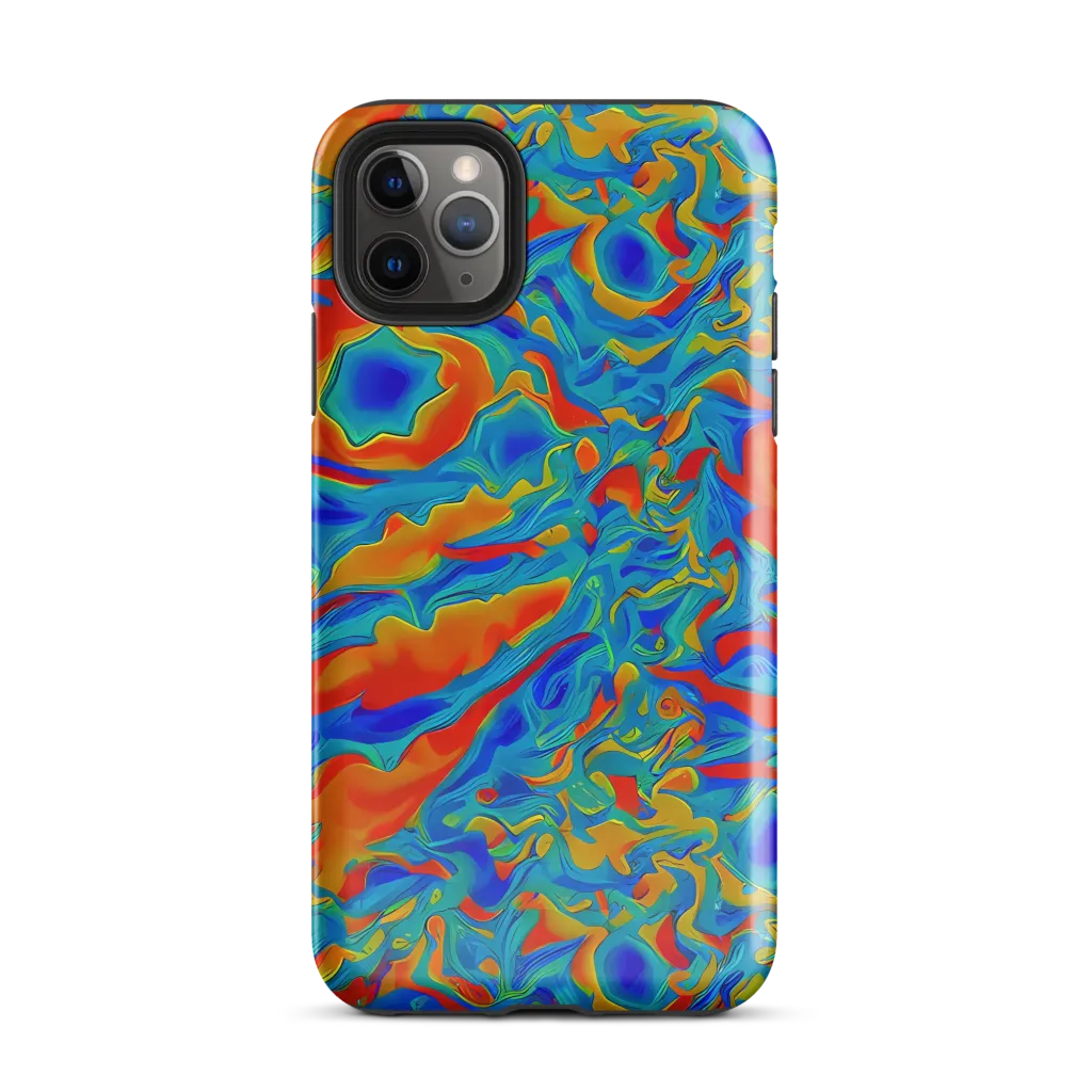 Liquid Voltage on Tough Case for iPhone® — Front