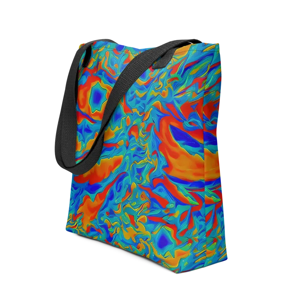 Liquid Voltage on Tote Bag — Front