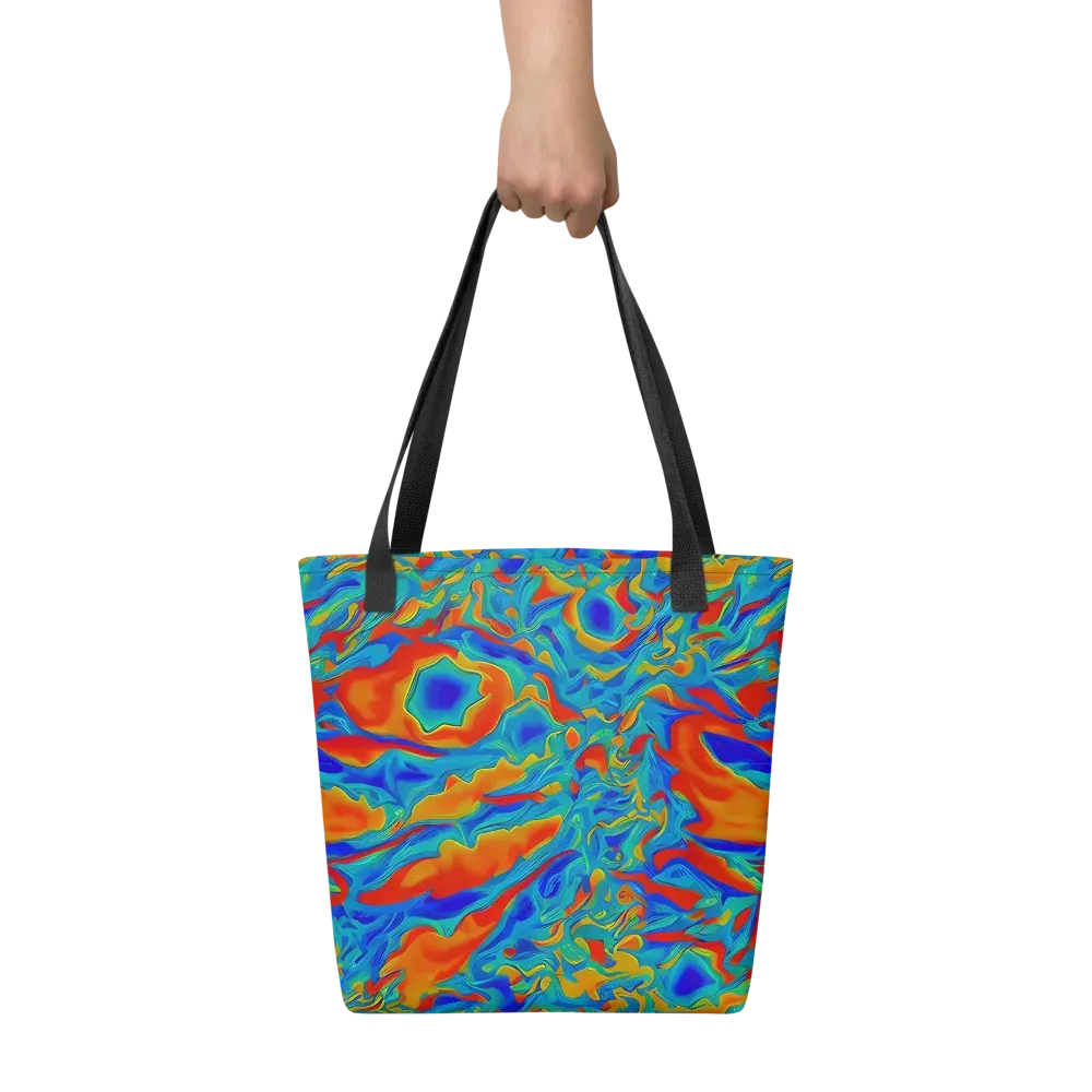 Liquid Voltage on Tote Bag — Front