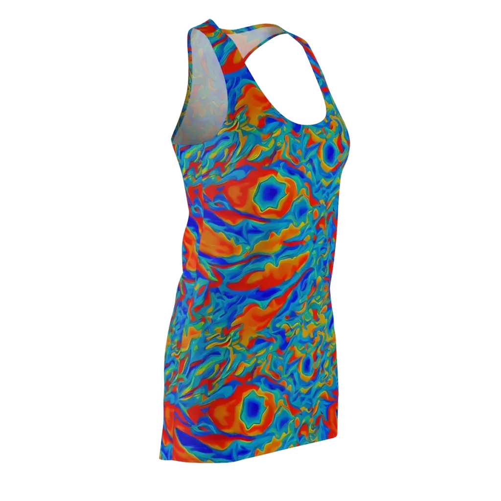 Liquid Voltage on Racerback Dress — Front Side
