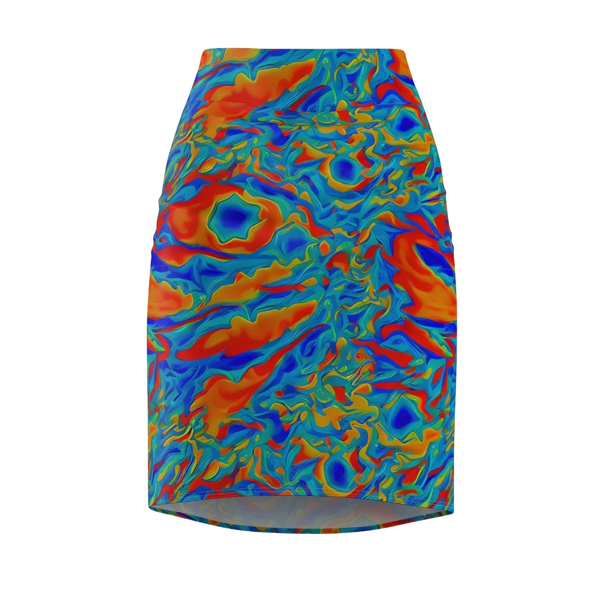 Liquid Voltage on Pencil Skirt — Front