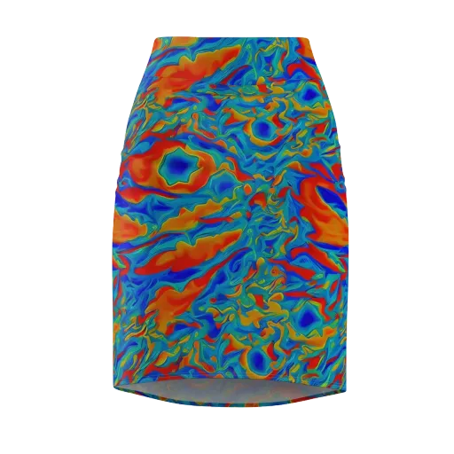 Liquid Voltage on a Pencil Skirt