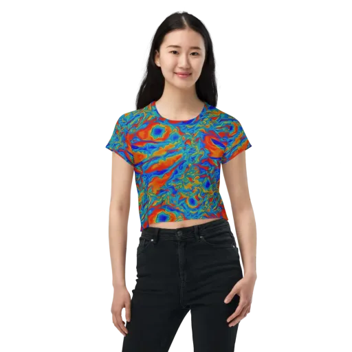 Liquid Voltage on a Crop Tee