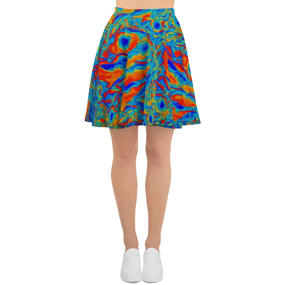 Liquid Voltage on Skater Skirt — Front
