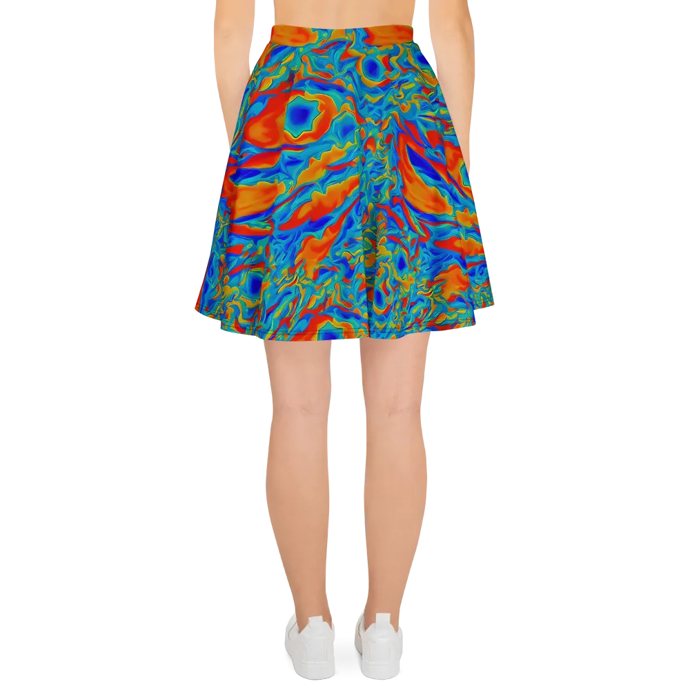 Liquid Voltage on Skater Skirt — Back