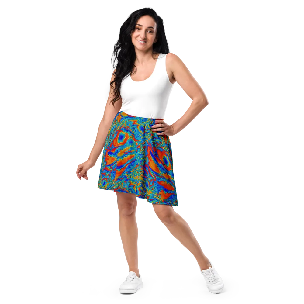 Liquid Voltage on Skater Skirt — Front