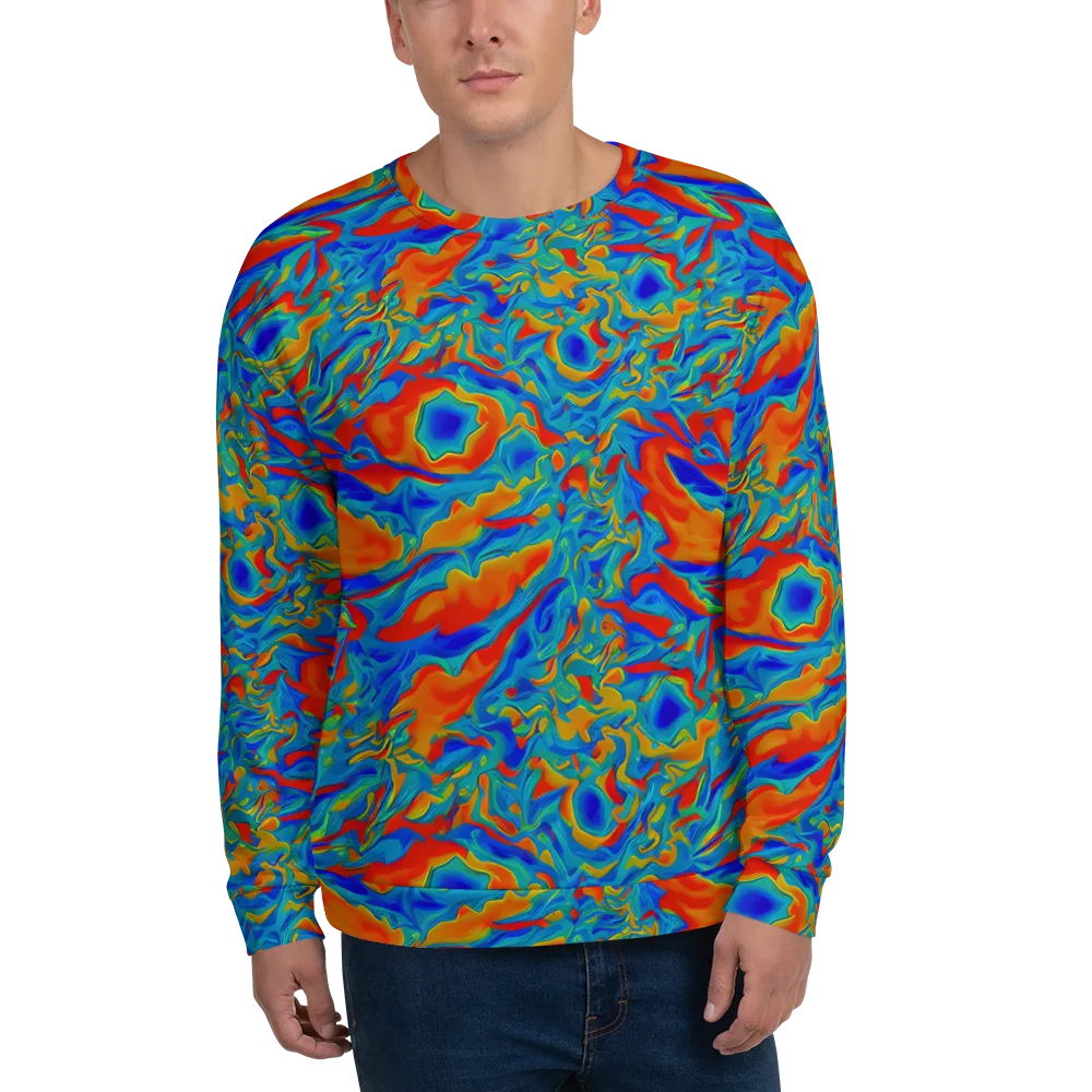 Liquid Voltage on Sweatshirt — Front