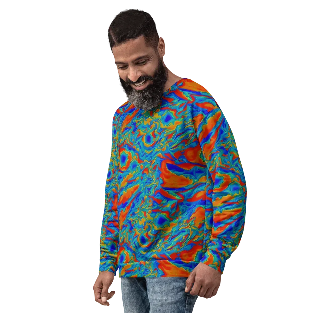 Liquid Voltage on Sweatshirt — Left Front